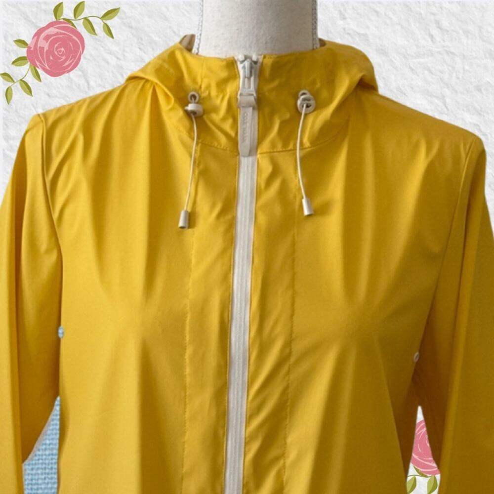NWOT Cole Haan Hooded Rain Jacket - Picture 5 of 13